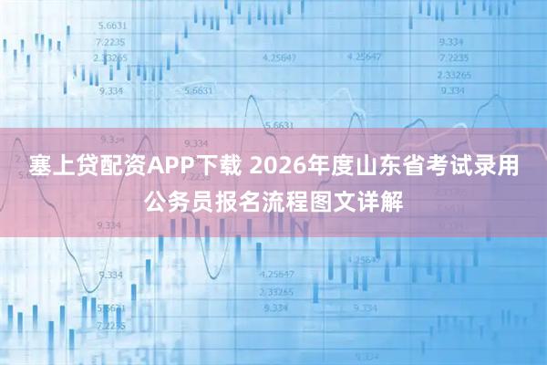 塞上贷配资APP下载 2026年度山东省考试录用公务员报名流程图文详解